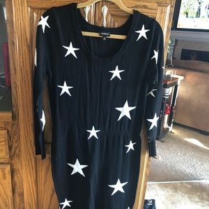 Torrid knee length sweater dress.